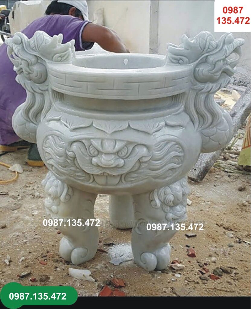 Lư hương đá ngoài trời giá chất lượng tốt nhất.