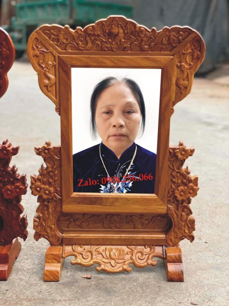 In ảnh thờ ông bà