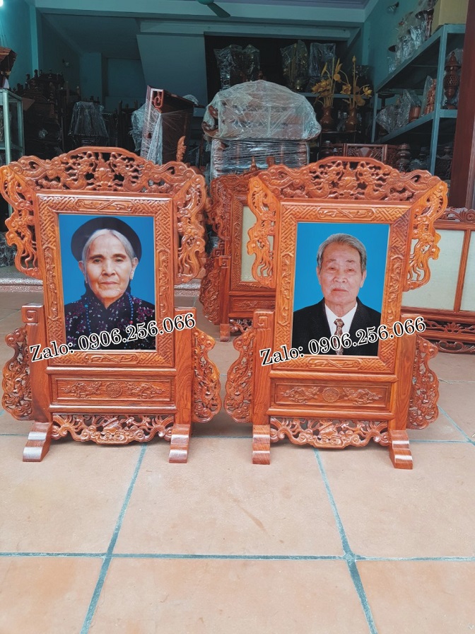 In ảnh thờ ông bà