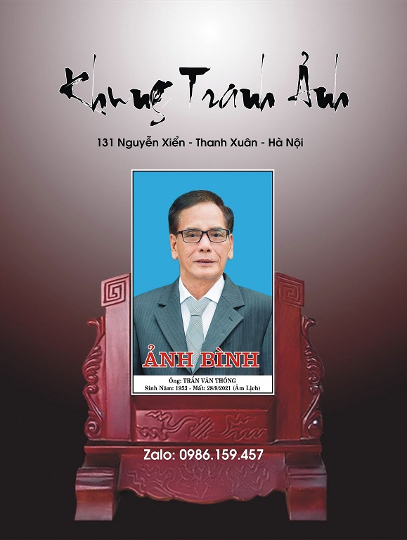 In ảnh thờ ông bà