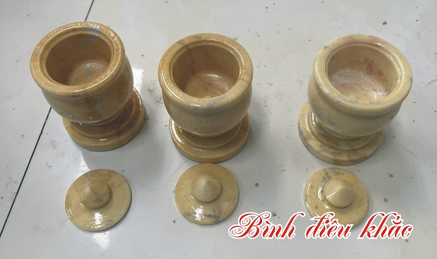 Ly chén hữ nước bằng đá tự nhiên